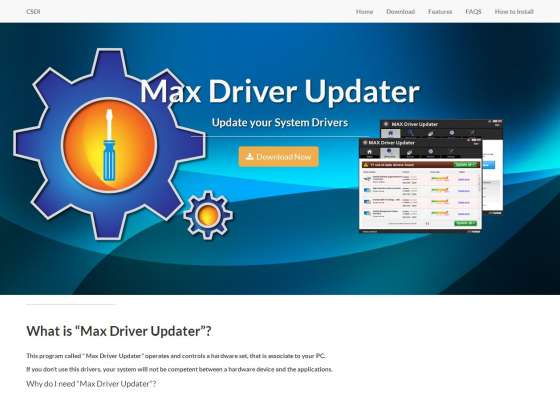 Remove Max Driver Updater Service