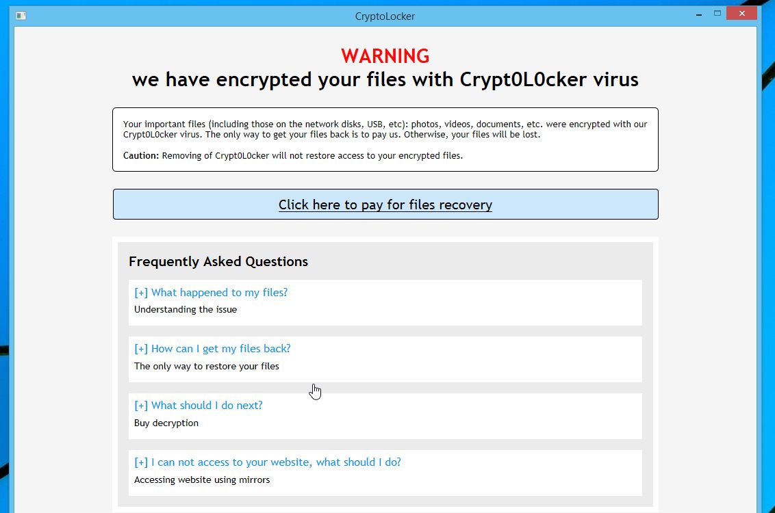 Remove CryLocker Ransomware