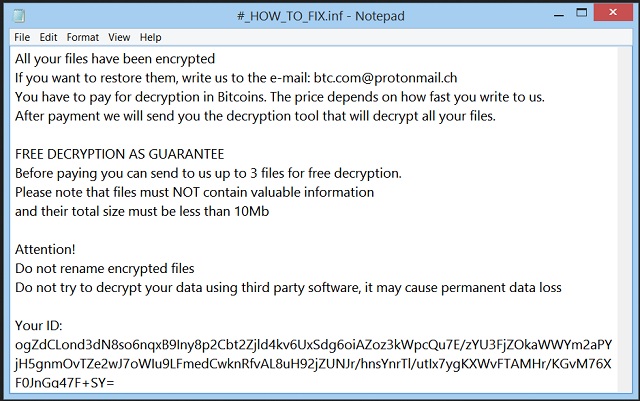 Remove Cryptobyte Ransomware