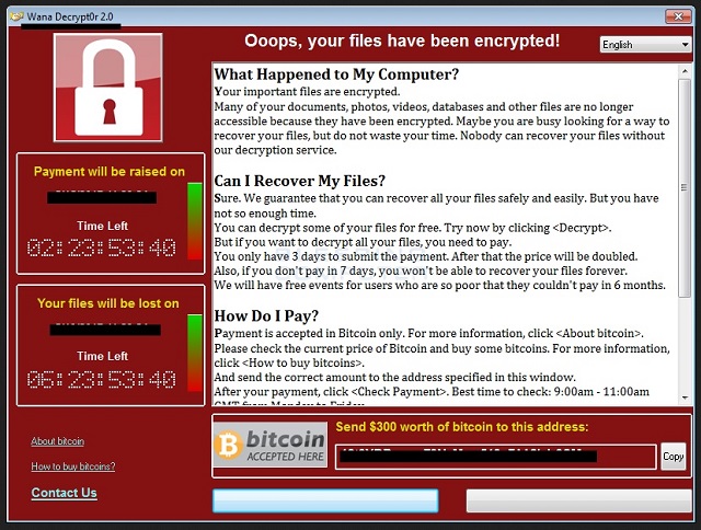 Remove WannaCrypt0r 2.0 Ransomware