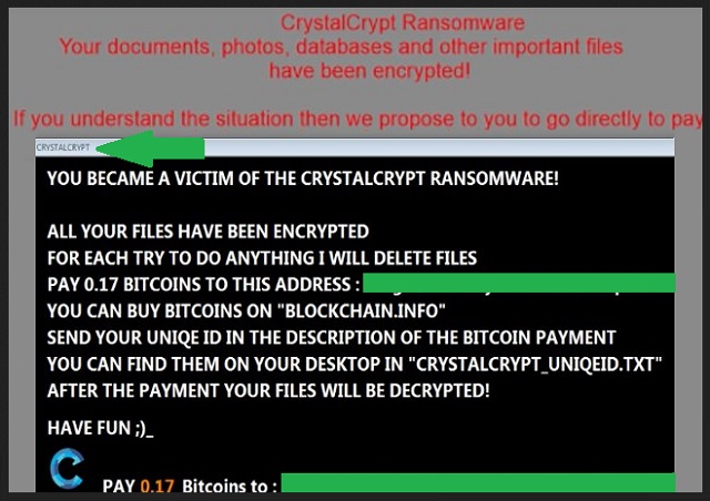 Remove Crystalcrypt Ransomware