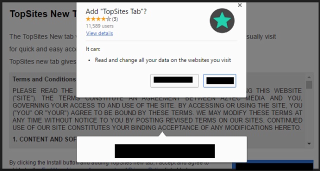 Remove TopSites Tab Virus