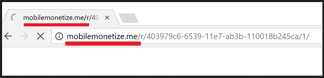 Remove Mobilemonetize.me