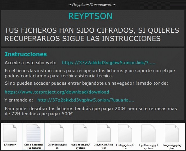 Remove Reyptson Ransomware