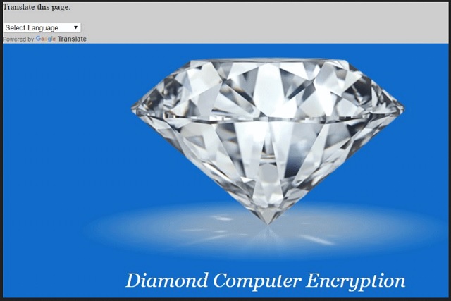 Remove Diamond Computer Encryption Ransomware