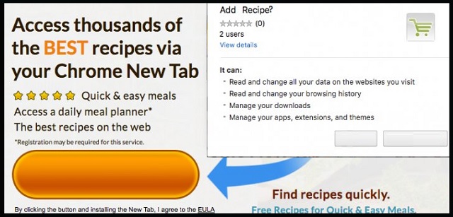 Remove Recipes Extension