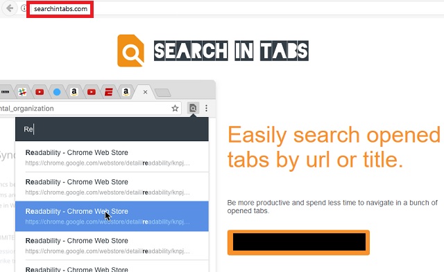 Remove Search In Tabs