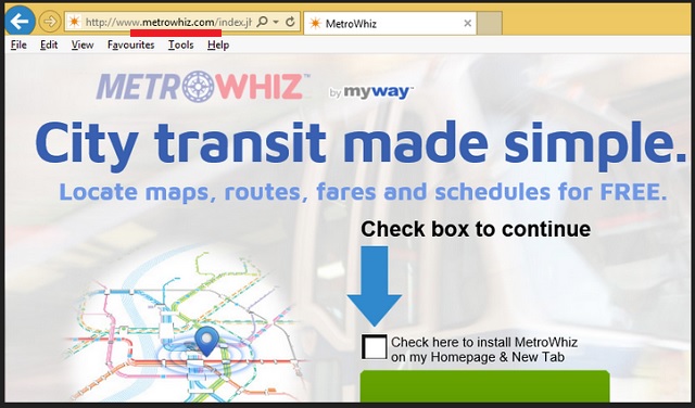 Remove MetroWhiz Virus