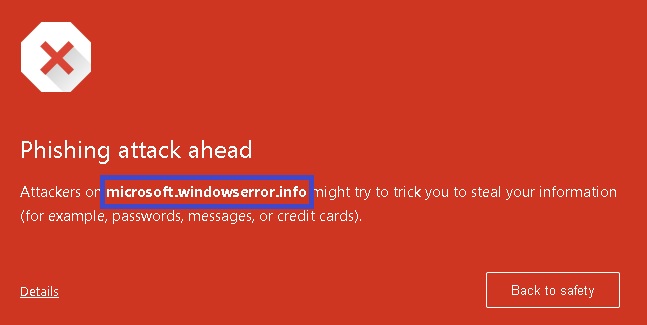 Remove Microsoft.windowserror.info