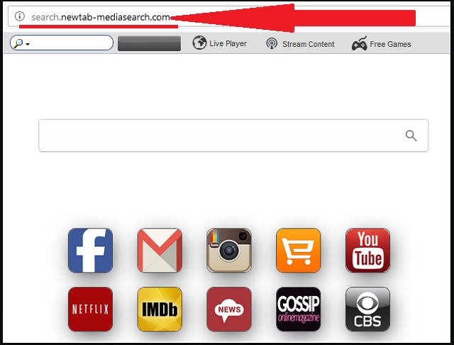 Remove New Tab Mediasearch
