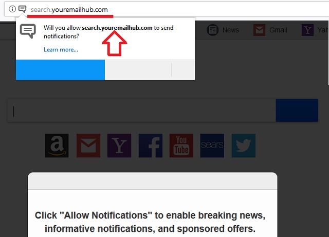 Remove Search.youremailhub.com
